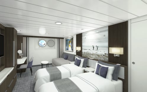 Sylvia Earle - Aurora Stateroom Twin 1